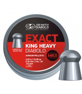 JSB Exact King Heavy MKII 6,35 - 300 pcs